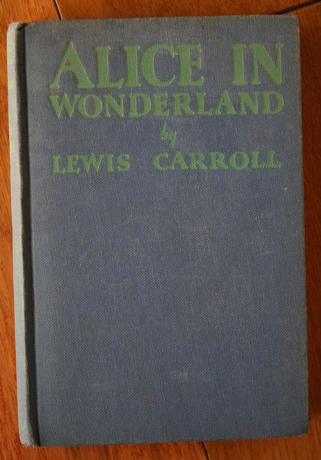 ALICE IN WONDERLAND by Lewis Carroll Grosset & Dunlap c. 1930 Vintage Hardcover