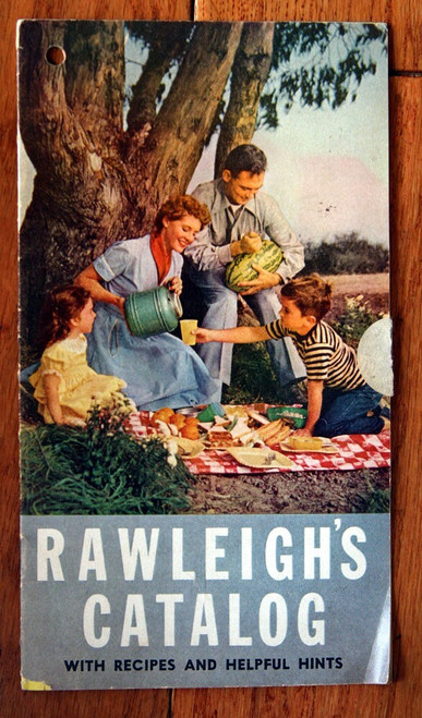 Rawleigh's Catalog 1950's Advertising & Recipe Booklet VANILLA Product Cookbook
