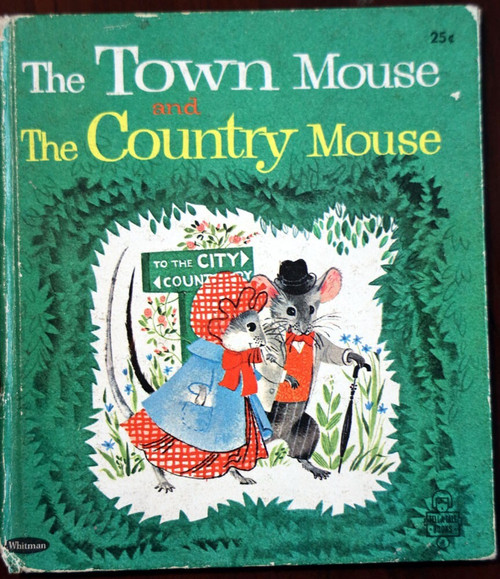 The Town Mouse and The Country Mouse - Whitman Tell-A-Tales 1965 Carl/Mary Hauge