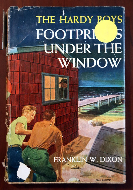 Footprints Under the Window by Franklin W. Dixon 1933 HC/DJ #12 Hardy Boys Book
