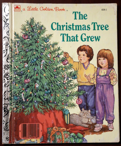 The Christmas Tree That Grew 1989 Vintage Little Golden Book Krasilovsky/Wilburn