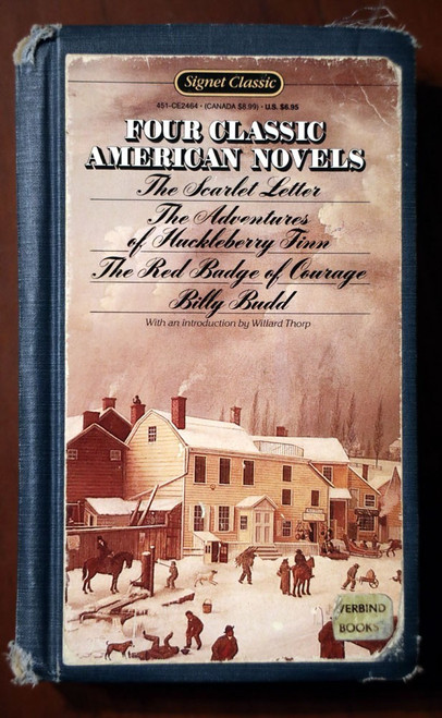 Four Classic American Novels 1969 Signet Classics HARDCOVER Everbind Books