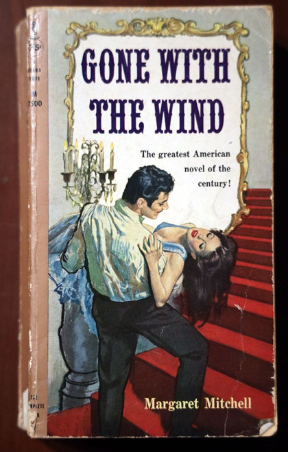 GONE WITH THE WIND by Margaret Mitchell 1960 Vintage Paperback 3rd Printing GWTW
