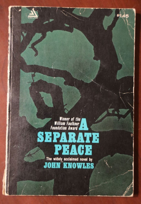 A Separate Peace by John Knowles 1959 Vintage Delta Paperback Fiction/Novel