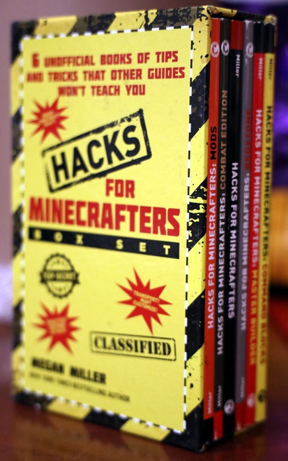 HACKS FOR MINECRAFTERS Box Set 6 Paperbacks Megan Miller TIPS/TRICKS Minecraft