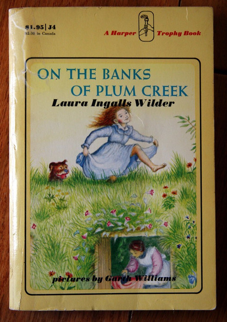 On the Banks of Plum Creek by Laura Ingalls Wilder 1971 Harper Trophy Paperback