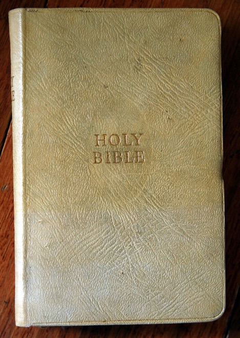 HOLY BIBLE Collins Clear-Type Press Vintage 1943 KJV Gilt-Tipped Page Edges