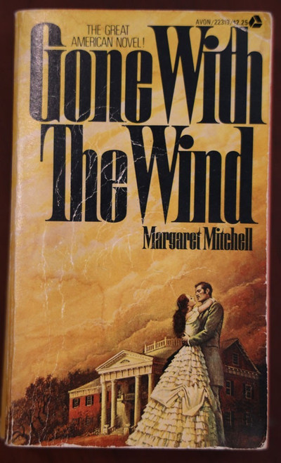 GONE WITH THE WIND by Margaret Mitchell 1973 Vintage Avon Paperback GWTW 12th Pr