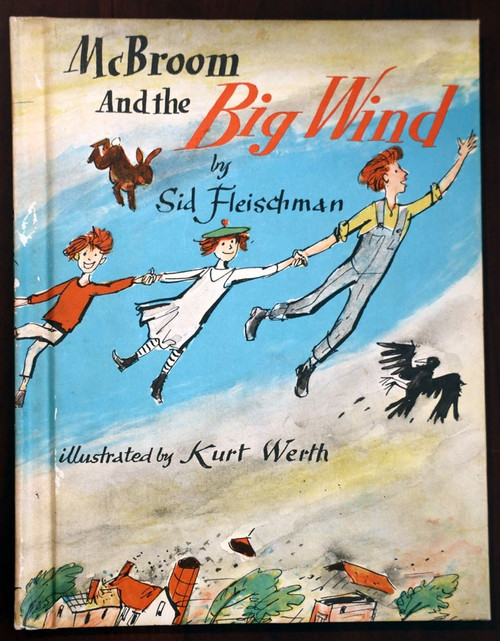 McBroom and the Big Wind by Sid Fleischman/Kurt Werth 1967 Vintage Weekly Reader