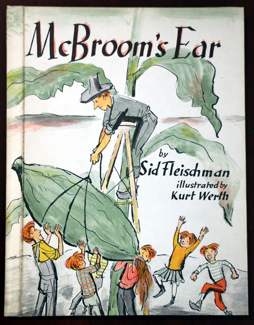 McBroom's Ear by Sid Fleischman/Kurt Werth 1969 Vintage Weekly Reader Hardcover