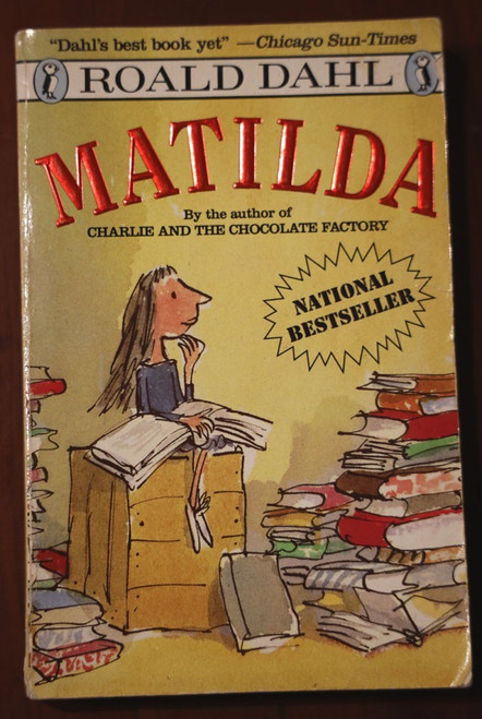MATILDA by Roald Dahl - Puffin Books Illustrated by Quentin Blake 1990 Paperback