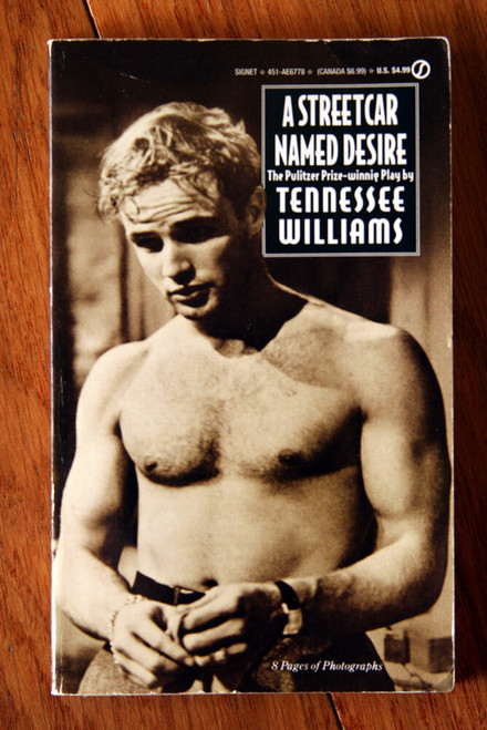 A Streetcar Named Desire by Tennessee Williams 1974 Signet Paperback PHOTOGRAPHS