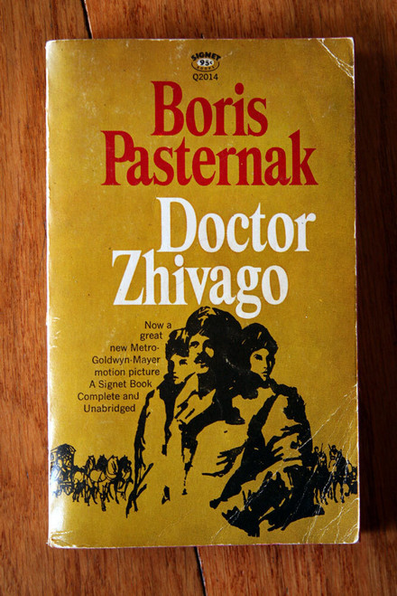 Doctor Zhivago by Boris Pasternak 1958 Vintage Paperback Signet 18th Printing