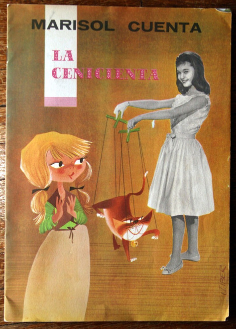 LA CENICIENTA by Marisol Cuenta 1963 Vintage Spanish Children's Book SPAIN