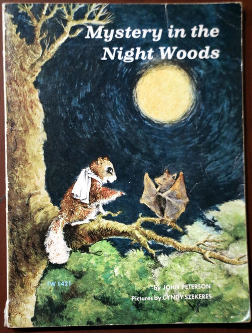 Mystery in the Night Woods by John Peterson/Cyndy Szekeres 1974 Scholastic PB