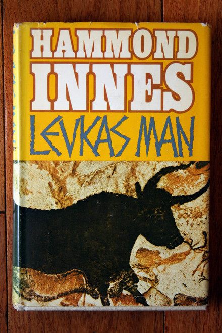 Levkas Man by Hammond Innes 1971 1st First American Edition HC/DJ Vintage Novel