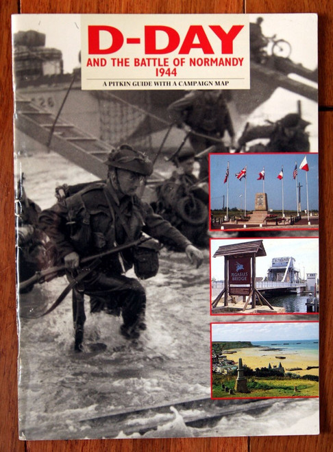 D-DAY And the Battle of Normandy 1944 Pitkin Guide with a Campaign Map 1996 Book