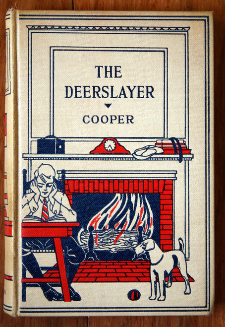 The Deerslayer by James Fenimore Cooper J.H. Sears & Company c 1920's Partial DJ