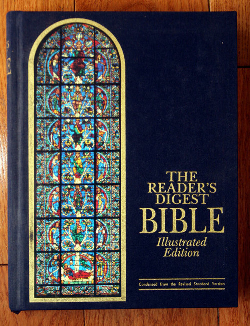 THE READER'S DIGEST BIBLE Illustrated Edition 1995 Hardcover Very Good Condition