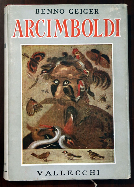Giuseppe ARCIMBOLDI by Benno Geiger 1954 ILLUSTRATED HC/DJ Italian Italy ART