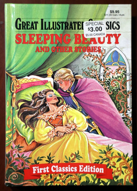 SLEEPING BEAUTY Great Illustrated Classics 2000 White Hardcover Baronet Books
