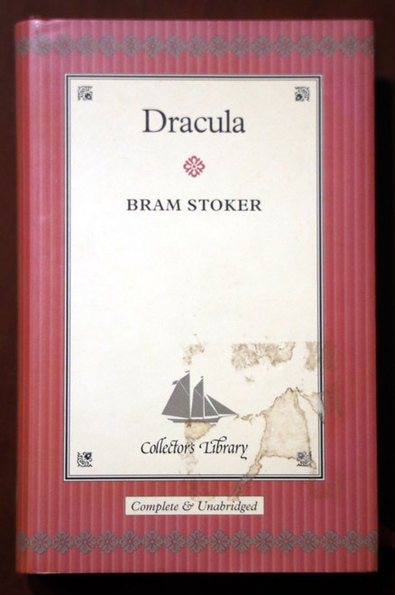 DRACULA by Bram Stoker [2003] Collector's Library HC/DJ Barnes & Noble - Gilt