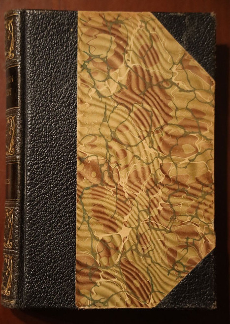 Tom Brown at Rugby by Thomas Hughes c. 1890 H.M. Caldwell Company Antique Book