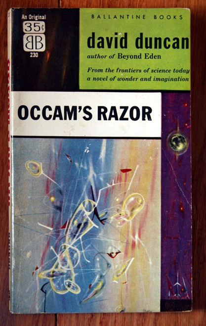OCCAM'S RAZOR by David Duncan 1957 Ballantine Paperback Vintage Sci-Fi