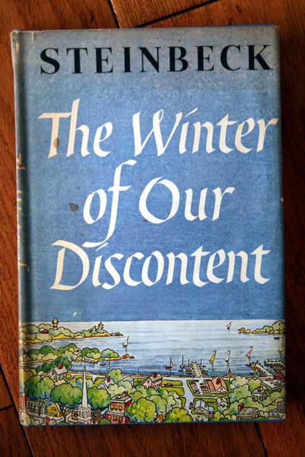 The Winter of Our Discontent by John Steinbeck 1961 HC/DJ BCE Viking Press