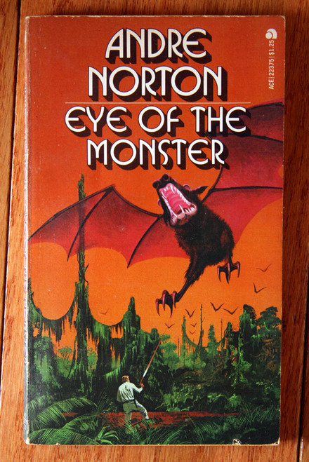 Eye of the Monster by Andre Norton 1962 Ace Books Vintage Sci-Fi Paperback 22375
