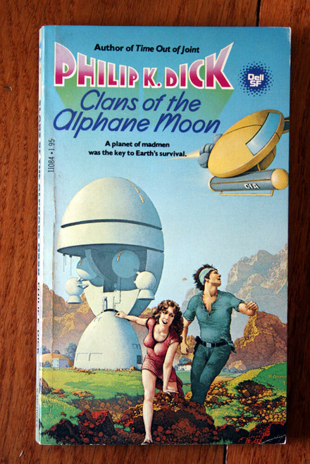 Clans of the Alphane Moon by Philip K. Dick 1980 Vintage Dell Sci-Fi Paperback