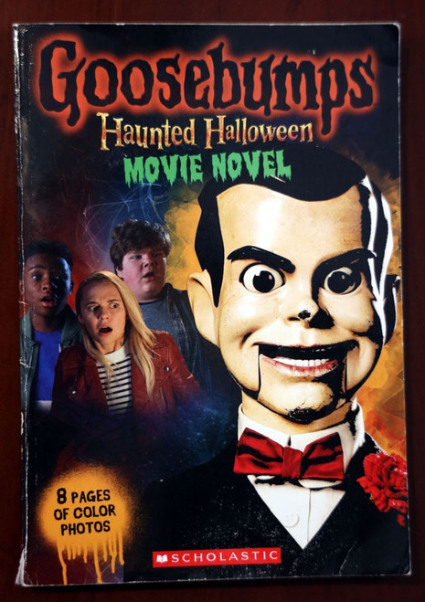 GOOSEBUMPS Haunted Halloween MOVIE NOVEL 2018 Scholastic Paperback R.L. Stine