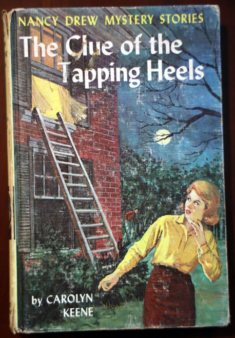 Clue of the Tapping Heels by Carolyn Keene 1939 #16 NANCY DREW Mystery Series