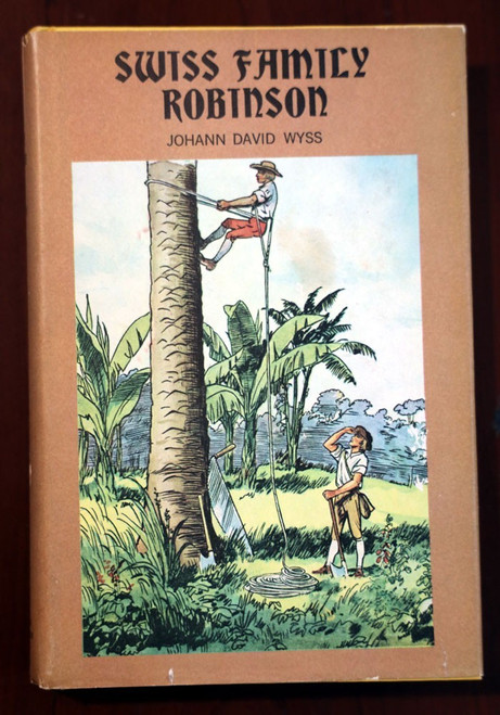 Swiss Family Robinson by Johann David Wyss 1954 HC/DJ Illustrated - Fritz Kredel