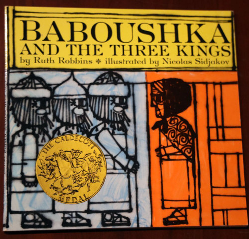BABOUSHKA by Ruth Robbins & Nicolas Sidjakov 1976 Vintage Paperback RUSSIAN FOLK