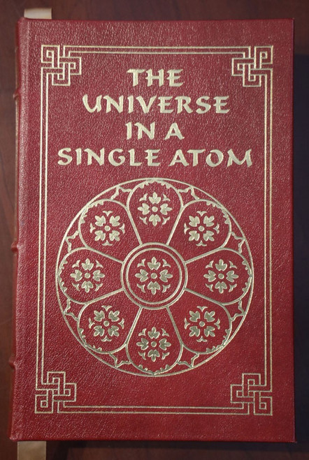 The Universe in a Single Atom DALAI LAMA Easton Press Collector Edition LEATHER