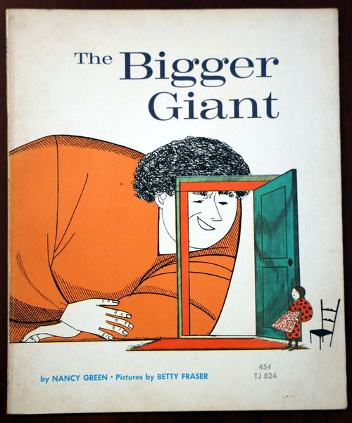 The Bigger Giant by Nancy Green & Betty Fraser Vintage Scholastic Paperback 1969