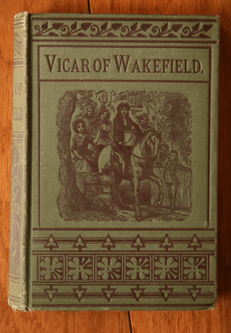 Vicar of Wakefield by Oliver Goldsmith 1883 J.B. Lippincott Rasselas by Johnson