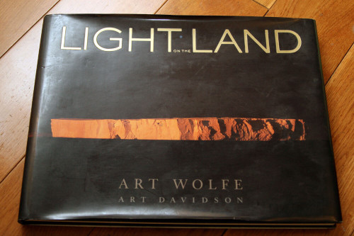 LIGHT ON THE LAND by Art Wolfe SIGNED Art Davidson 1991 HC/DJ