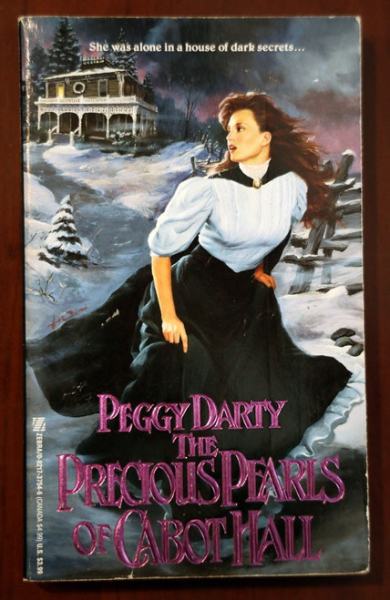 The Precious Pearls of Cabot Hall by Peggy Darty 1992 Zebra Gothic Paperback 1st