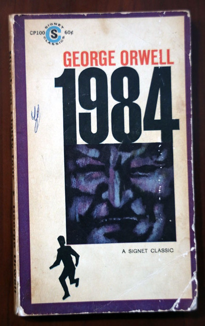 1984 by George Orwell 1963 Signet Classic Vintage Paperback 29th Printing CP100