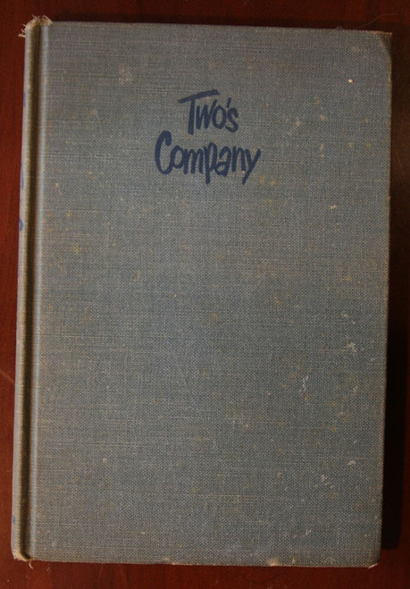 Two's Company by Betty Cavanna 1951 Signed by the Author Vintage Children's Book