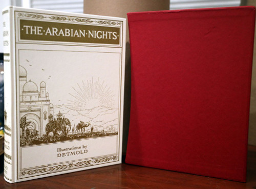 THE ARABIAN NIGHTS 1999 Folio Society with Slipcase Illustrated by E.J. Detmold