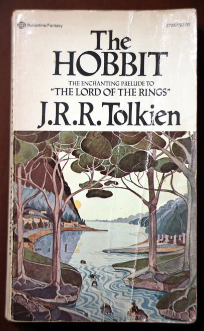 THE HOBBIT by J.R.R. Tolkien (1979) Paperback LORD OF THE RINGS Ballantine Books