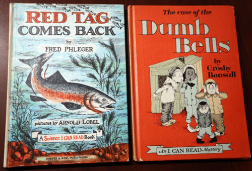 RED TAG COMES BACK by Fred Phleger & Arnold Lobel 1961 + Dumb Bells Bonsall 1966