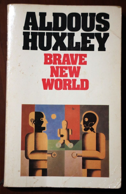 BRAVE NEW WORLD by Aldous Huxley 1980 Vintage Paperback Granada U.K. Edition