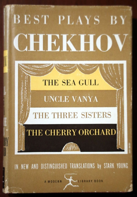 Best Plays of CHEKHOV Modern Library #171 HC/DJ 1956 Vintage Book SEA GULL Anton