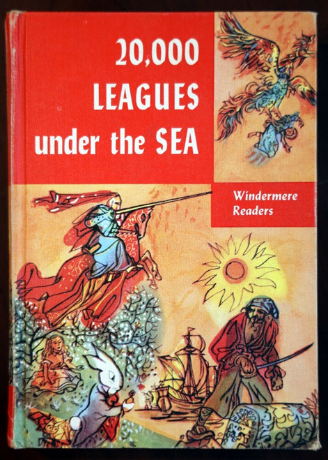 20,000 Leagues Under the Sea by Jules Verne 1956 Windermere Reader Milo Winter