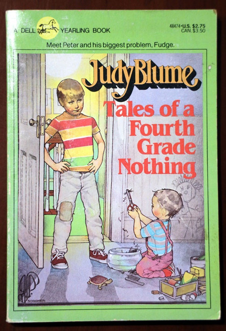 Tales of a Fourth Grade Nothing by Judy Blume 1984 Dell Yearling Printing