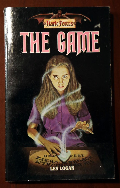 THE GAME by Les Logan DARK FORCES 1983 Vintage YA Horror Novel Bantam Paperback